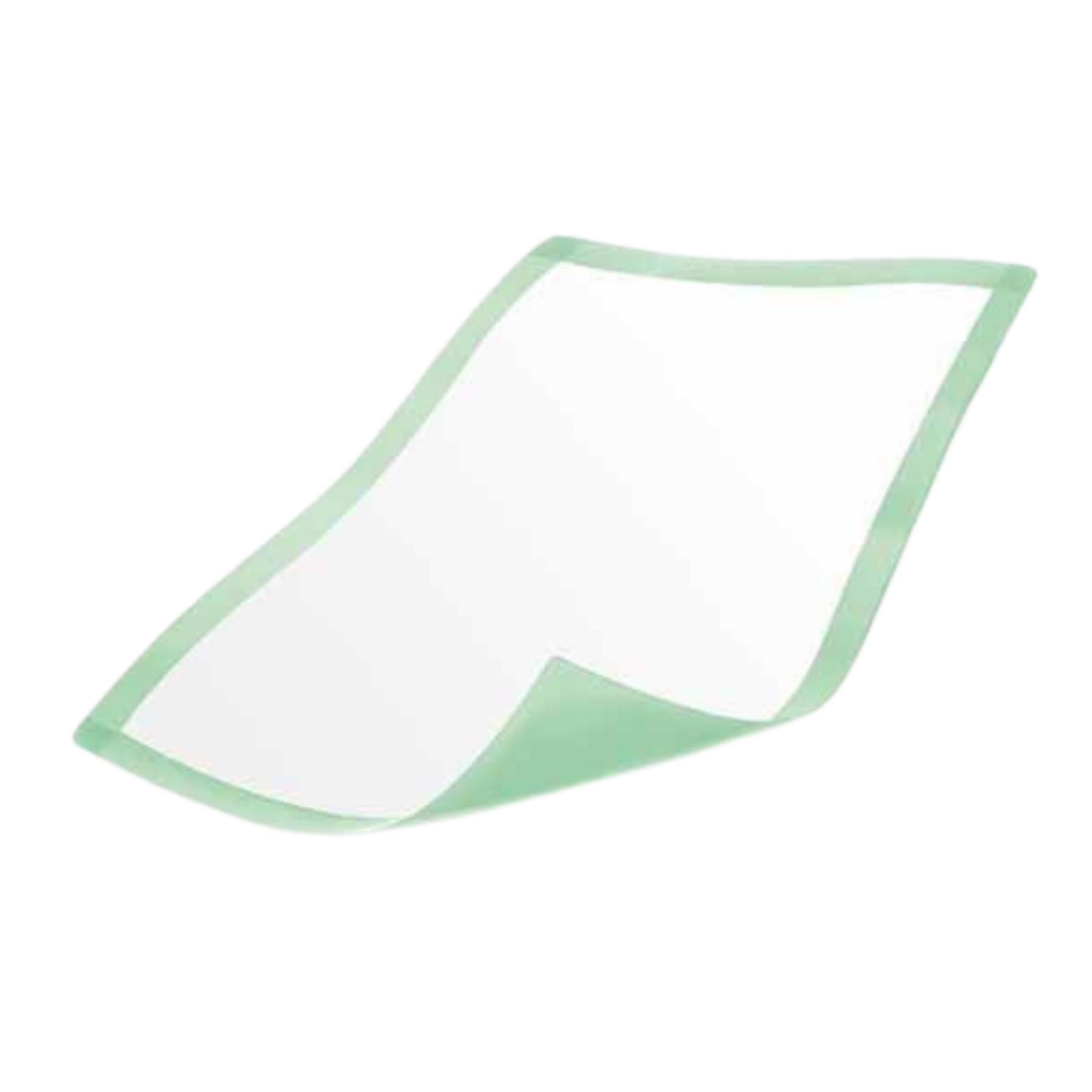 Close-up graphic of the 5-drop absorbency layer, featuring the fluff pulp core that quickly locks in liquids for bed and chair protection.