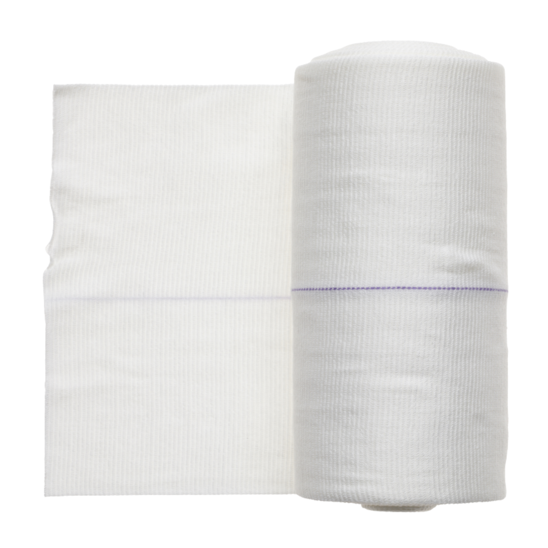 Molnlycke Tubifast Retention Bandage 10m Purple roll provides secure tubular fixation for dressings, ensuring comfort and reliable wound care support.