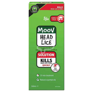 Moov Head Lice Solution 500Ml Bottle Barrier & Protection