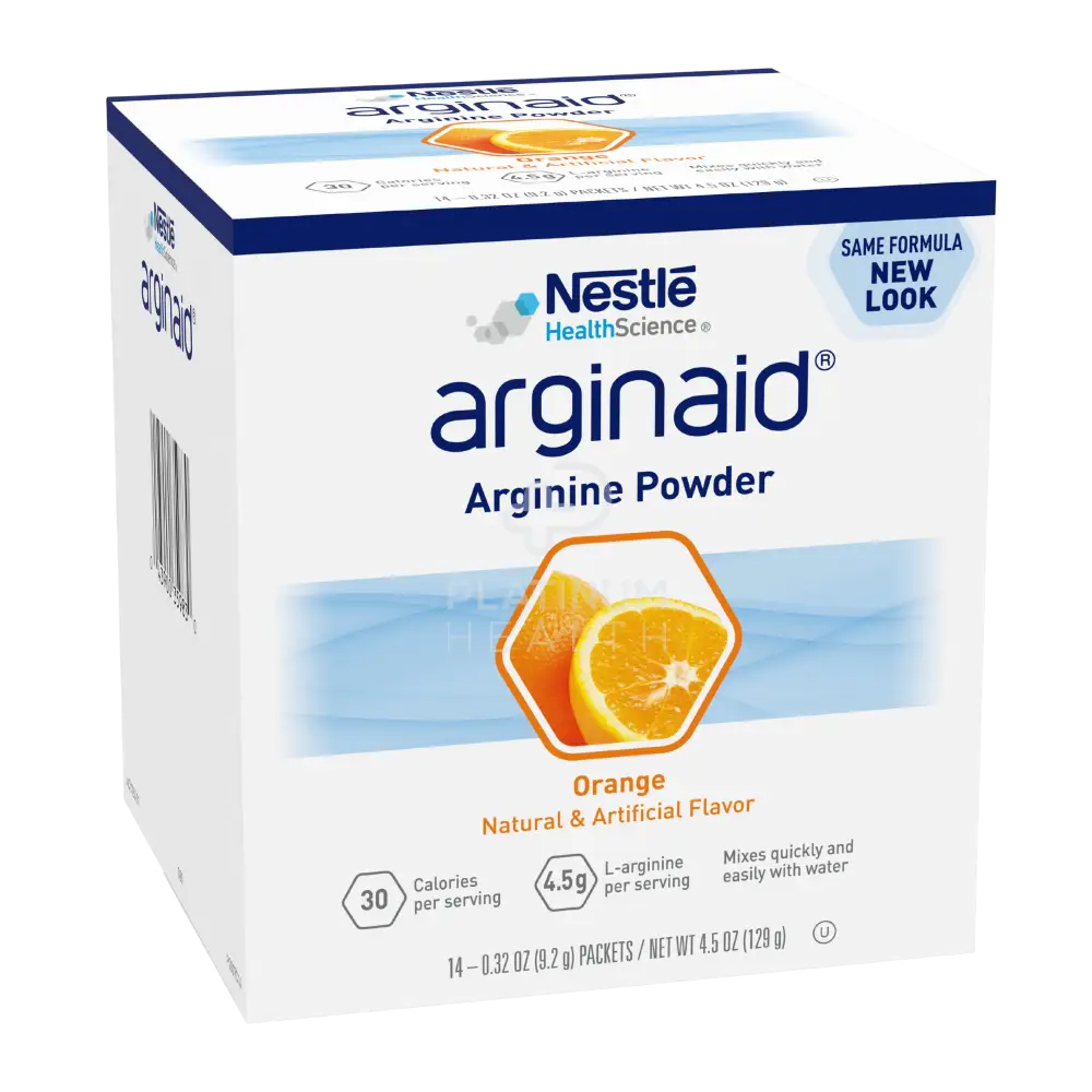 Nestle Arginaid Arginine Powder Orange Sachet 9.2G Nutritional Support