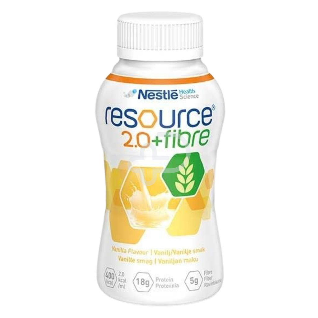 Nestle Resource 2.0 Fibre Vanilla 200Ml Supplements