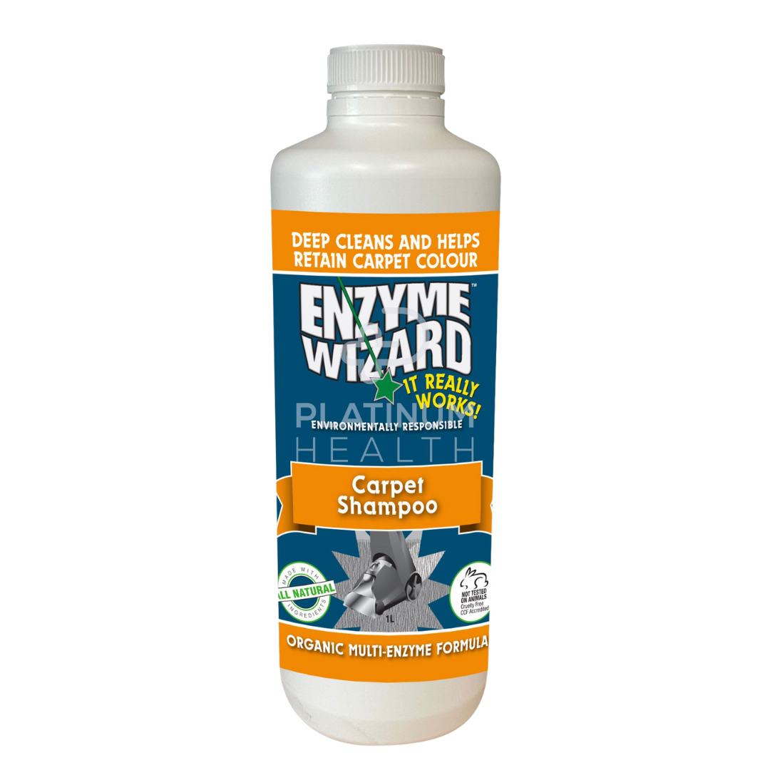 Enzyme Wizard Carpet Shampoo 1 Litre Round Cleaning Solutions