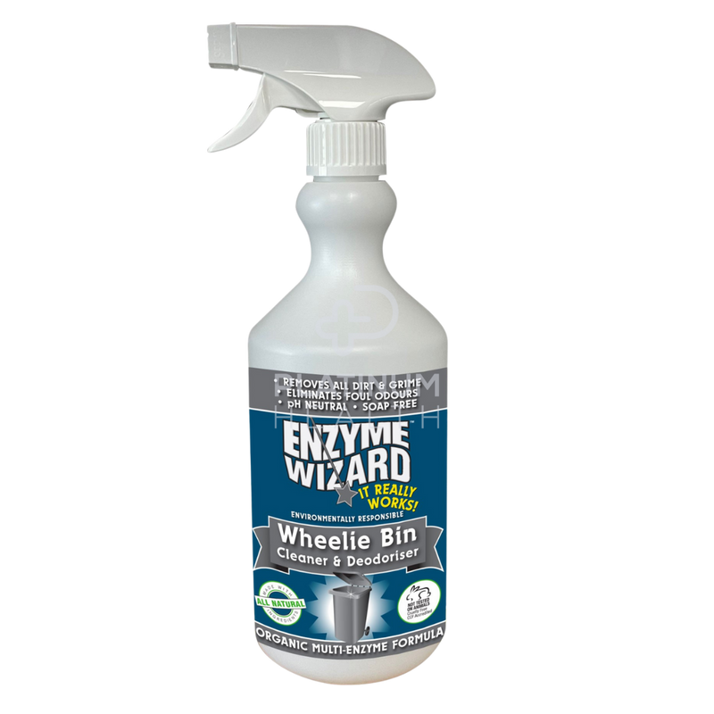 Enzyme Wizard Wheelie Bin Cleaner and Deodoriser 750ml Ready To Use
