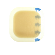 Single OsmoCol Hydrocolloid Dressing pad designed for moist wound healing, providing secure adhesion and comfort.
