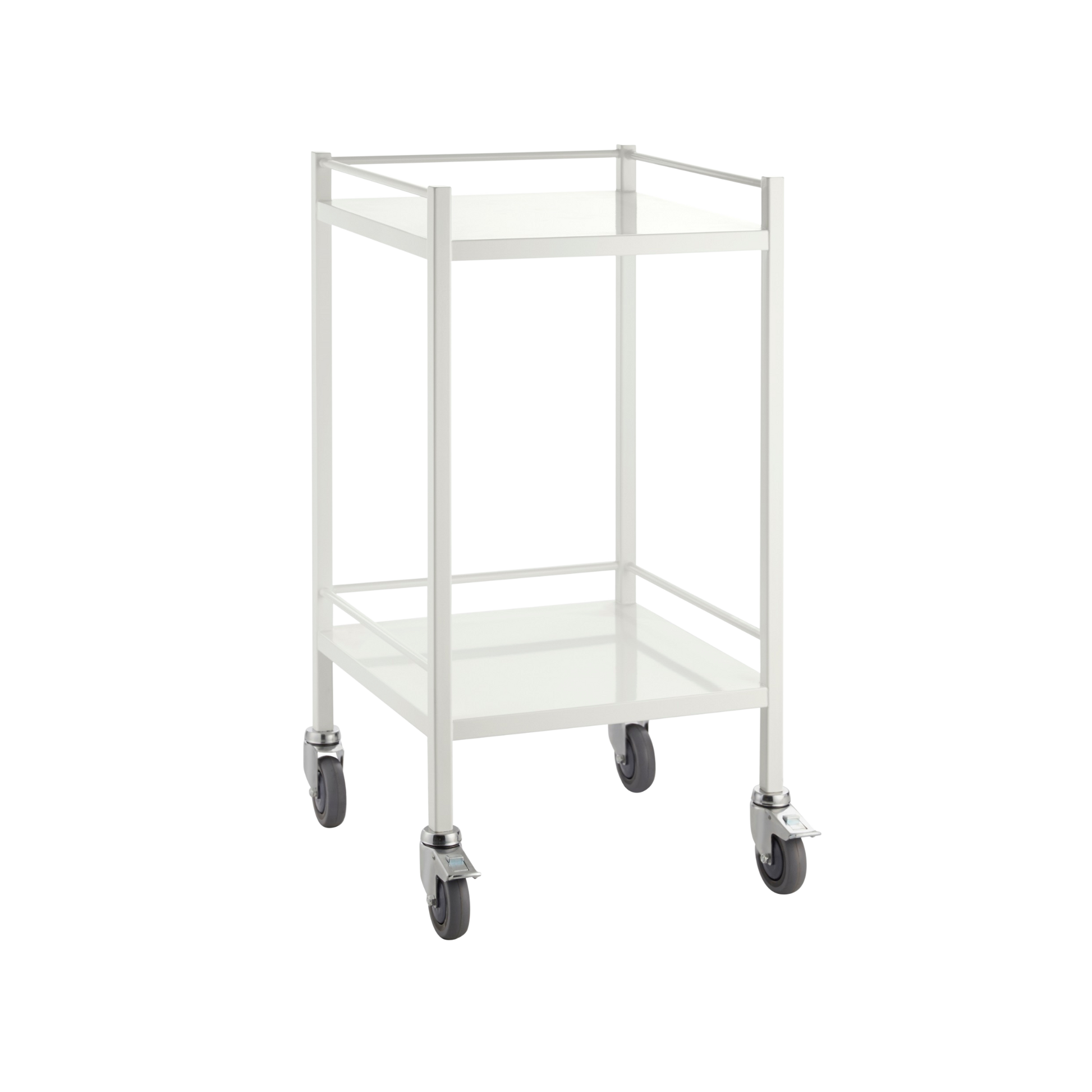 Powder Coated Trolley No Drawer Medical Carts & Trolleys