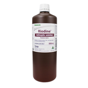 Riodine Antiseptic Solution 10% Povidone-Iodine 500Ml Creams & Solutions