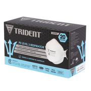 Trident Flat Fold P2 Level 3 Respirator 24 Boxes Per Carton Surgical Facemasks & Respirators