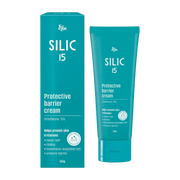 Silic 15 Cream 100g protective barrier cream by Ego, tube and box
