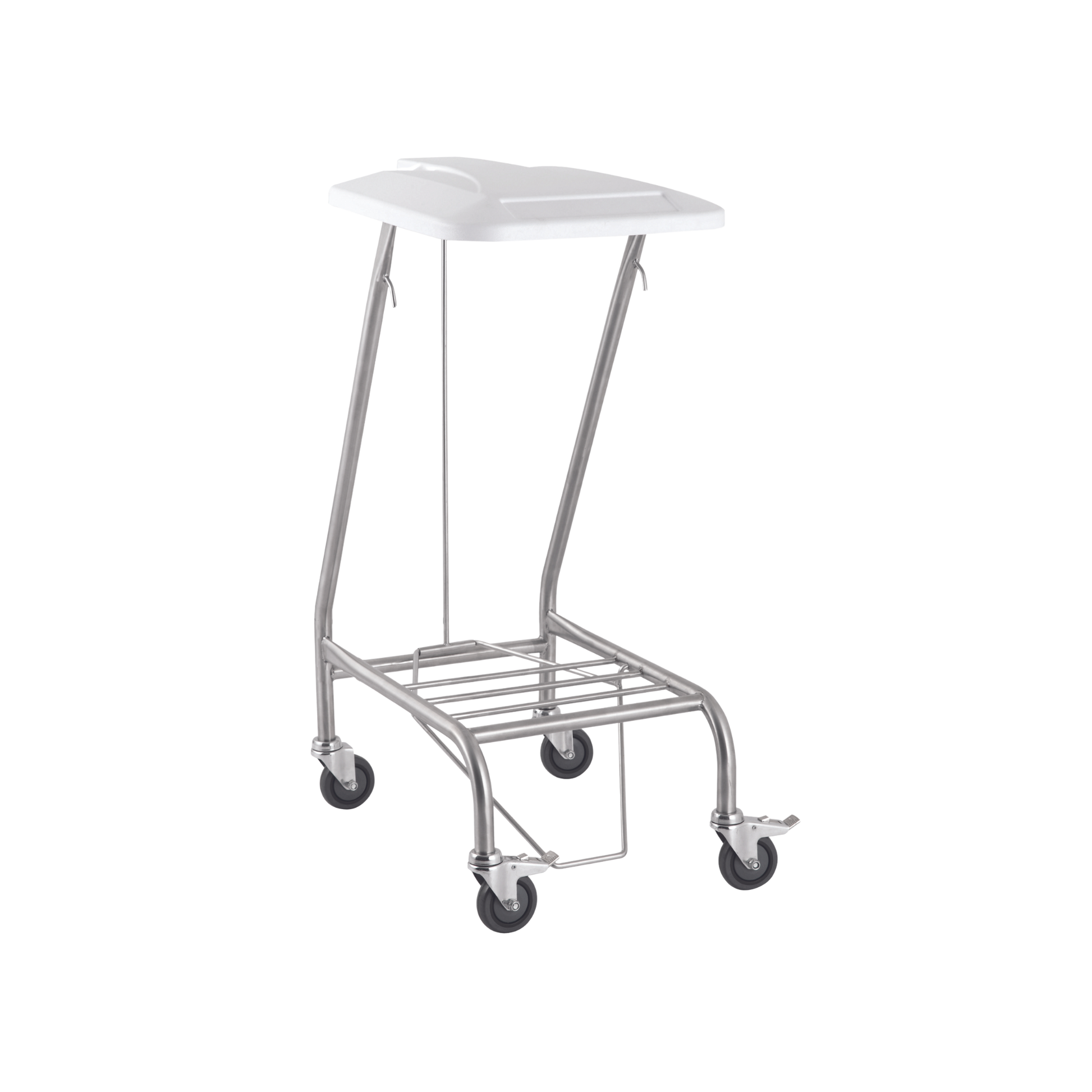 Single Linen Skip With Lid Medical Carts & Trolleys