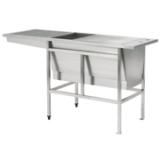 Stainless Steel Deep Wash Tub Each Medical Carts & Trolleys