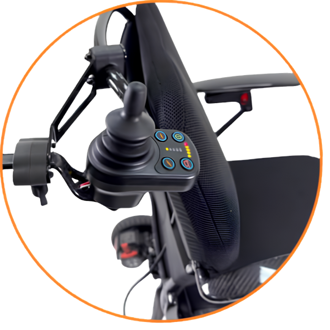 Sunrise Medical Quickie Q50R Attendant Control Mount