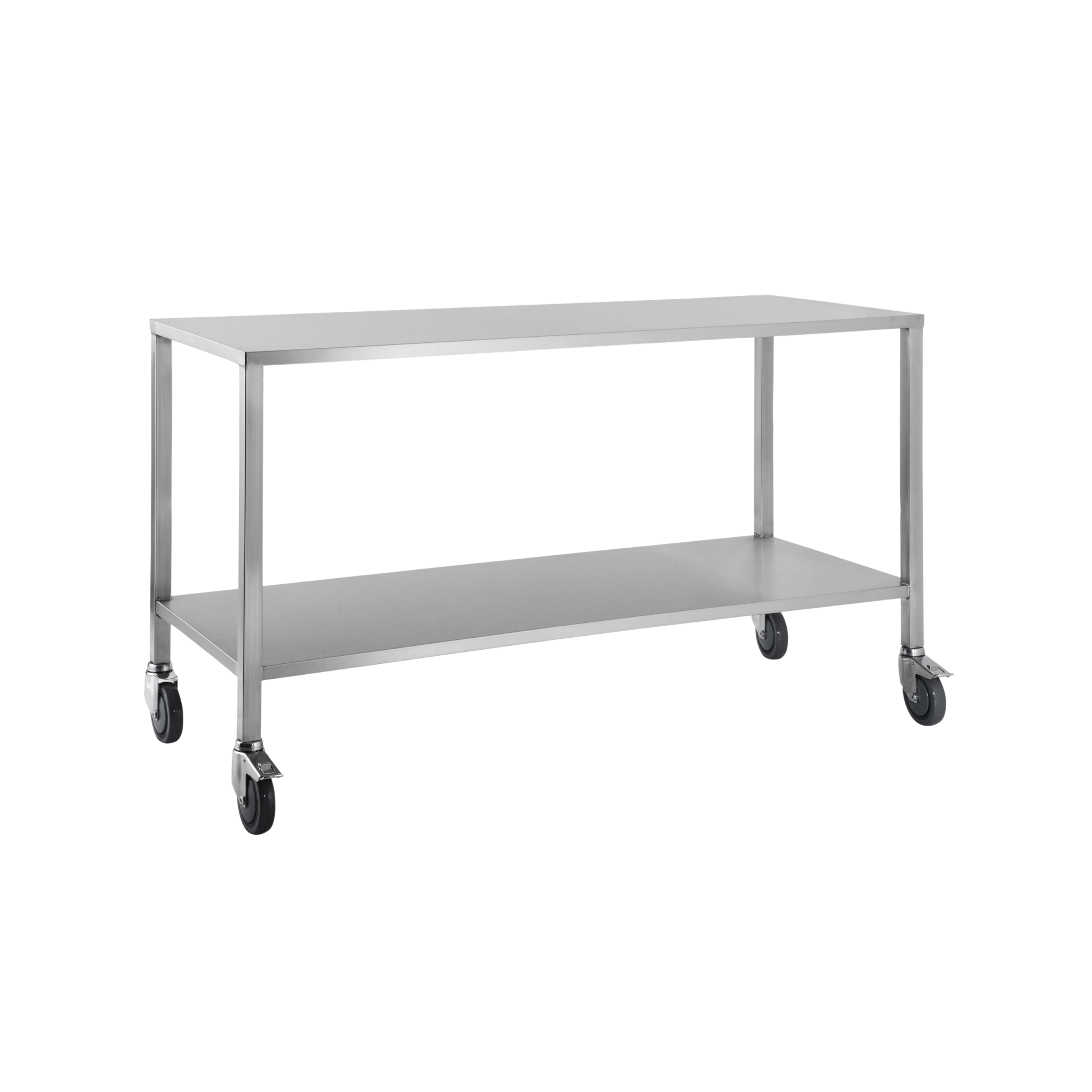 Stainless Steel Trolley No Rails 80X50X90Cm Medical Carts & Trolleys