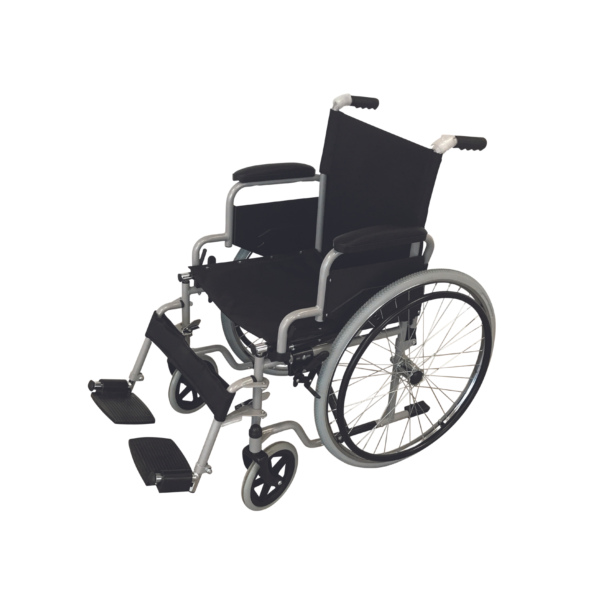 High Quality And Smooth Moving Standard Wheelchair 18 In With 110 Kg Weight Capacity Wheelchairs