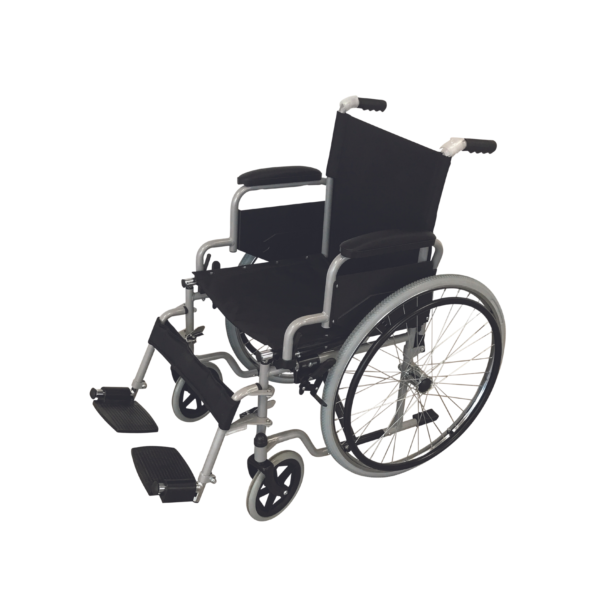 High Quality And Smooth Moving Standard Wheelchair 18 In With 110 Kg Weight Capacity Wheelchairs
