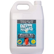 Enzyme Wizard Wheelie Bin Cleaner And Deodoriser 5 Litre Ready To Use Cleaning Solutions