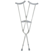 Breezy Wing Nut Underarm Crutches Tall Adult Walking Aids